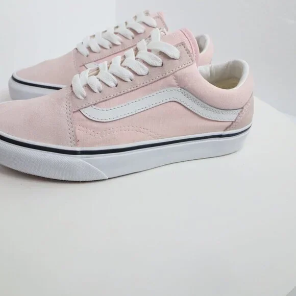 vans 7515505. old school. pink. white women size us 6 - Picture 2 of 11